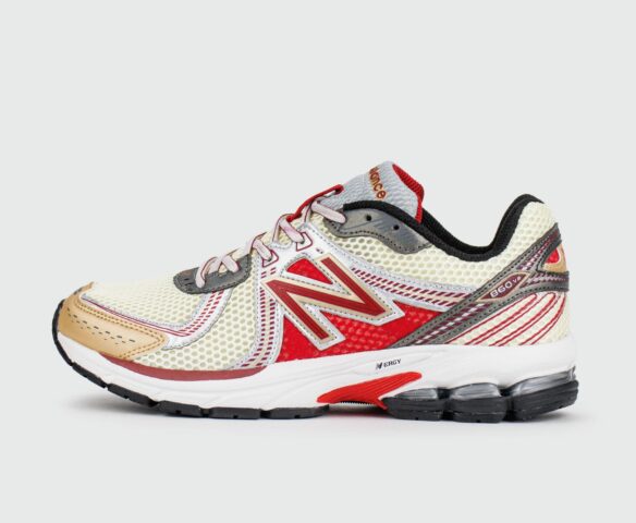New Balance 860 x Aime Leon Beige / Red New Balance 860 x Aime Leon Beige / Red