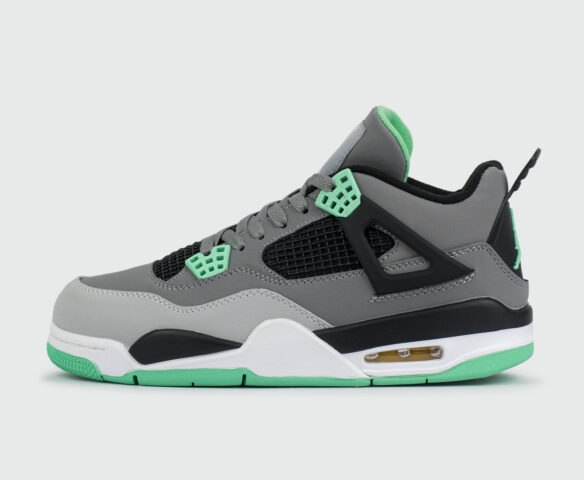 Nike Air Jordan 4 Retro Green Glow Qual.