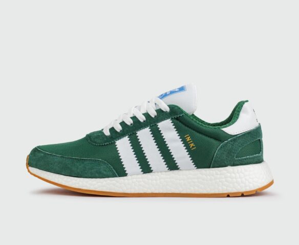 Adidas Iniki Runner Boost Green White Wmns