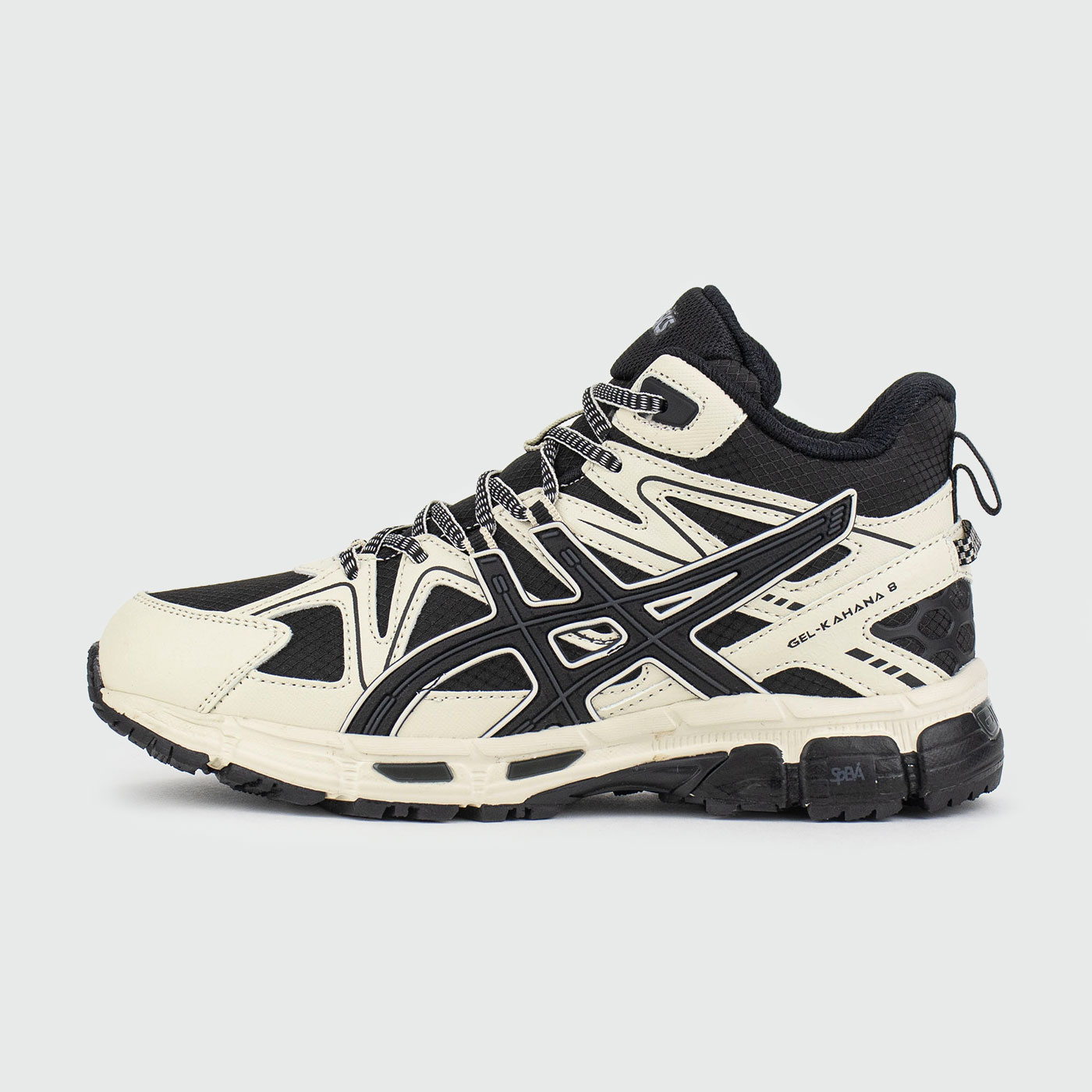 Зимние Asics Gel-Kahana 8 Mid White Black Wmns with Fur Зимние Asics Gel-Kahana 8 Mid White Black Wmns with Fur