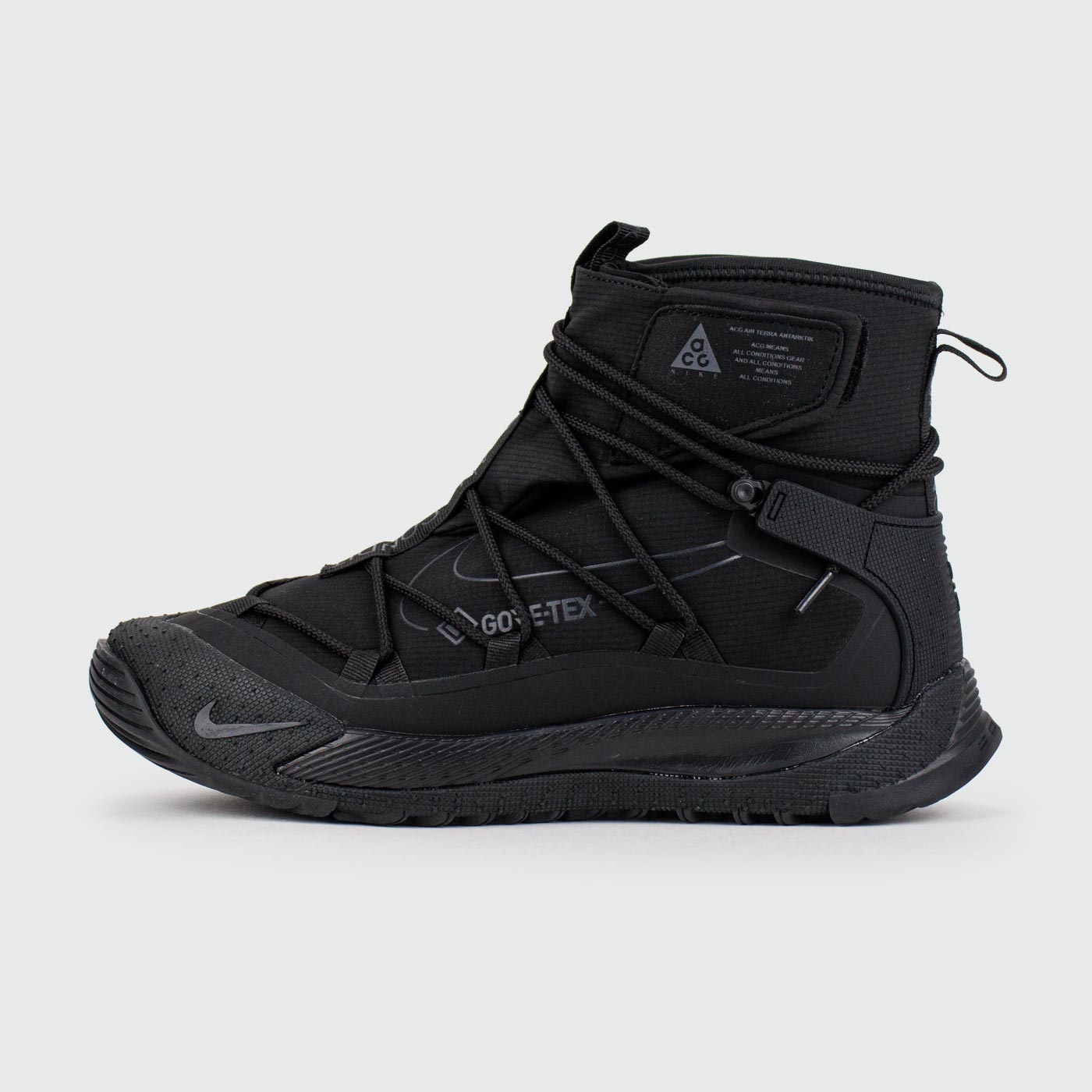 Зимние Nike ACG Terra Antarktik Black with Fur Зимние Nike ACG Terra Antarktik Black with Fur